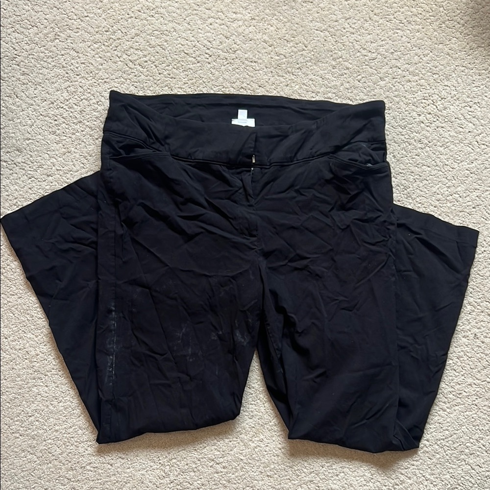 Avenue Classic Black Women's Trousers